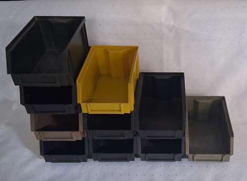 10x sichtboxen stapelboxen ddr - 10x,