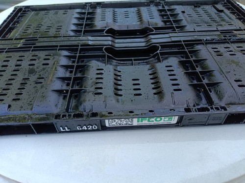 Klappbare transportbox schwarz - klappbare,