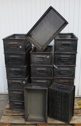 Lager blech box metall - 1x,